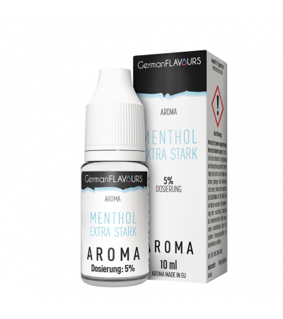 Menthol Extra Stark – GermanFLAVOURS – Aroma 10 ml
