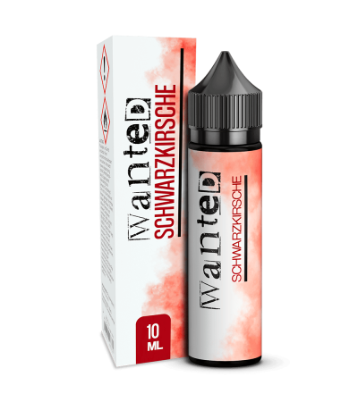 Schwarzkirsche - Wanted Overdosed - Longfill Aroma 10 ml