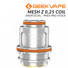 Mesh Z 0,25 Coil - GeekVape - Ersatzcoil