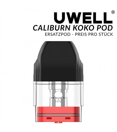 Caliburn Koko Pod - UWELL - Ersatzpod 2,0 ml