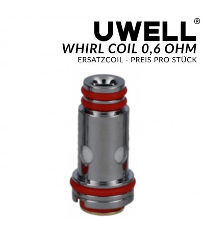 Whirl Coil 0,6 Ohm NiChrome - UWELL - Ersatzcoil