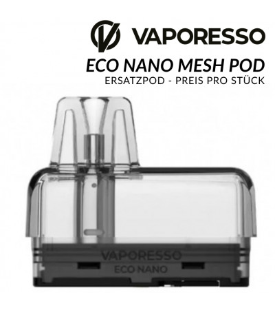 Eco Nano Mesh Pod - Vaporesso - Ersatzpod 6,0 ml