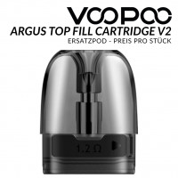 Argus Top Fill Cartridge V2 - VOOPOO - Ersatzpod 2,0 / 3,0 ml