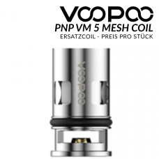 PnP-VM5 0,2 Ohm Mesh Coil - VOOPOO - Ersatzcoil