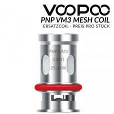 PnP-VM3 0,45 Ohm Mesh Coil - VOOPOO - Ersatzcoil