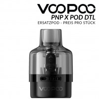 PnP X Leerpod DTL Black - VOOPOO - Ersatzpod 5,0 ml