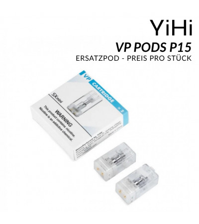 VP Pods P15 1,0 Ohm - YiHi - Ersatzpod