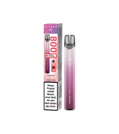 Peach Ice – ELFBAR 800 – Einweg E-Zigarette