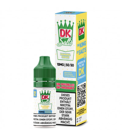 Banana Shake – DK Salts – Nicsalt Liquid 10 ml