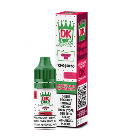 Cherry Ice – DK Salts – Nicsalt Liquid 10 ml