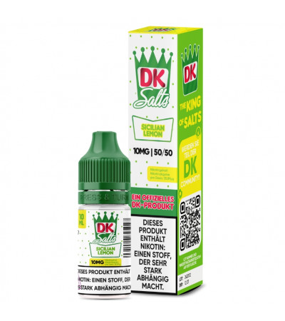 Sicilian Lemon – DK Salts – Nicsalt Liquid 10ml