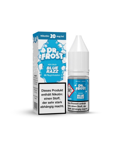Blue Razz Ice - 10ml Nikotinsalz 