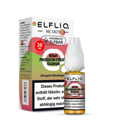 ELFLIQ - Kiwi Passion Fruit Guava