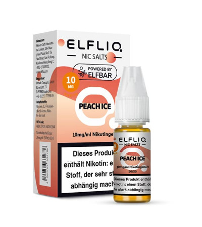 ELFLIQ - Peach Ice