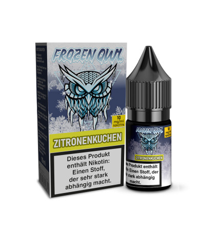 Zitronenkuchen - Frozen OWL - Nicsalt Liquid 10 ml