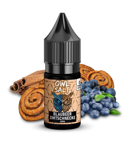 Blaubeer Zimtschnecke - 10ml Nikotinsalz