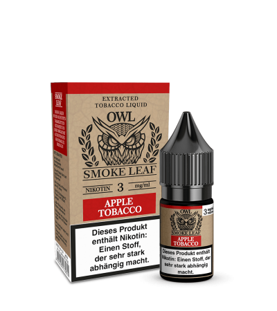 Apple Tobacco - OWL Smoke Leaf - 10ml Nikotinsalz