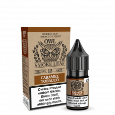 Caramel Tobacco - OWL Smoke Leaf - 10ml Nikotinsalz