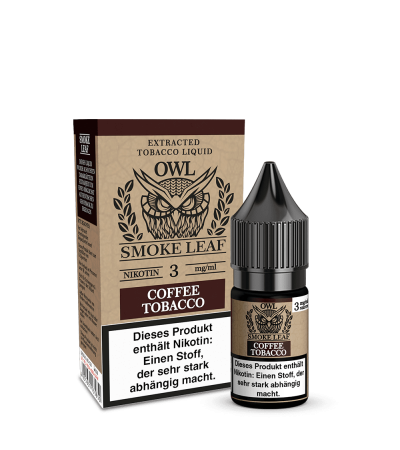 Coffee Tobacco - OWL Smoke Leaf - 10ml Nikotinsalz
