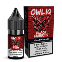Black Cherries – OWLIQ – Nicsalt Liquid 10 ml