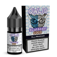 Blueberry Coco – OWLIQ – Nicsalt Liquid 10 ml