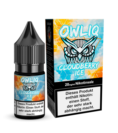 Cloudberry Ice - OWLIQ - Nicsalt Liquid 10 ml