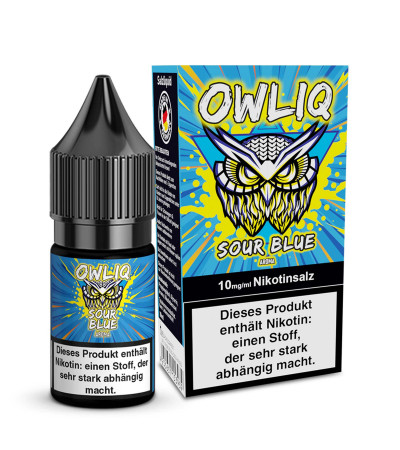 Sour Blue – OWLIQ – Nicsalt Liquid 10 ml