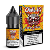 Sour Peach – OWLIQ – Nicsalt Liquid 10 ml