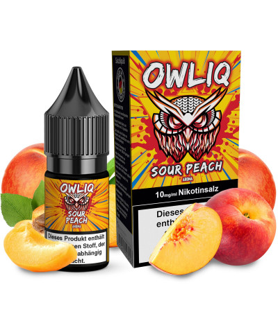 Sour Peach - 10ml Nikotinsalz
