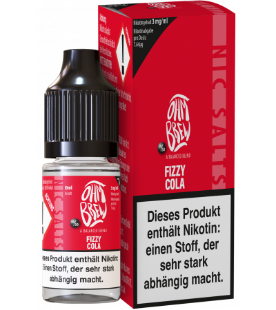 Fizzy Cola - 10ml Nic Salt