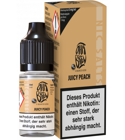 Juicy Peach - 10ml Nic Salt