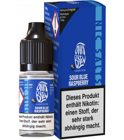 Sour Blue Raspberry - 10ml Nic Salt