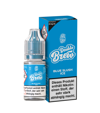 Blue Slush Ice – Double Brew – Nicsalt Liquid 10 ml