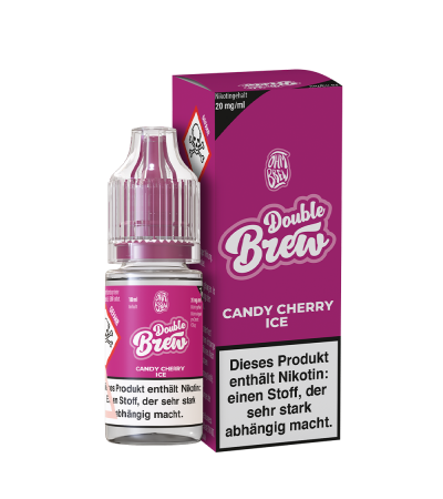 Candy Cherry Ice – Double Brew – Nicsalt Liquid 10 ml