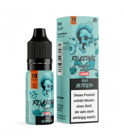 Aqua Berries – Revoltage – Nicsalt Liquid 10 ml