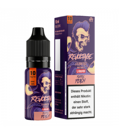 Purple Peach – Revoltage – Nicsalt Liquid 10 ml