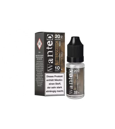 Butterscotch Tabak 10ml Nikotinsalz