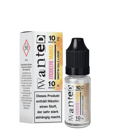 Erdbeere Mango – Wanted Overdosed – Nicsalt Liquid 10 ml