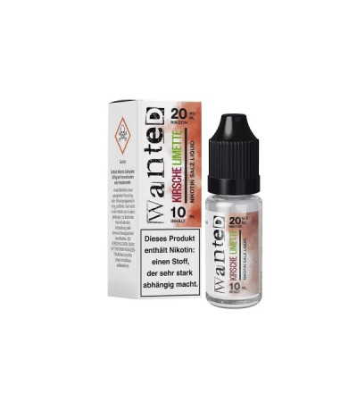 Kirsche Limette 10ml Nikotinsalz