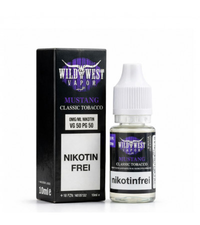 Mustang – Wild West Vapor – Nicsalt Liquid 10 ml