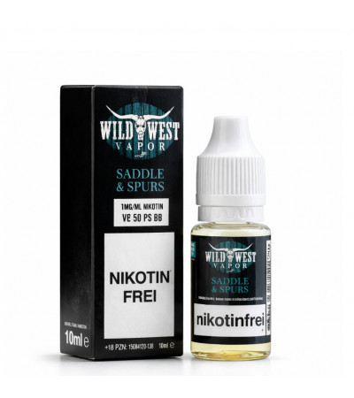 Saddle & Spurs – Wild West Vapor – Nicsalt Liquid 10 ml