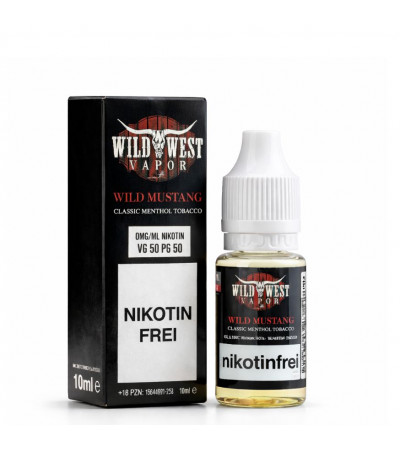 Wild Mustang – Wild West Vapor – Nicsalt Liquid 10 ml