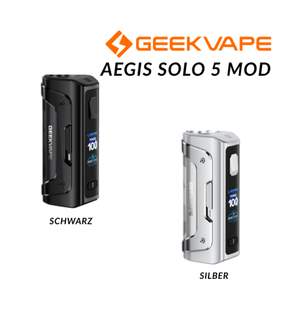 Aegis Solo 5 Mod - GeekVape - Akkuträger