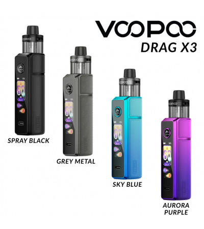 Drag X3 Pod Kit – VOOPOO – Pod Kit